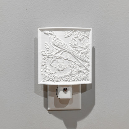 Oklahoma State Bird & Flower Nightlight