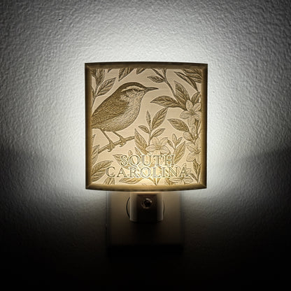 South Carolina State Bird & Flower Nightlight