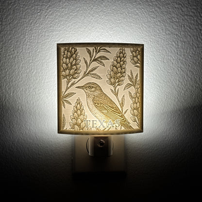 Texas State Bird & Flower Nightlight