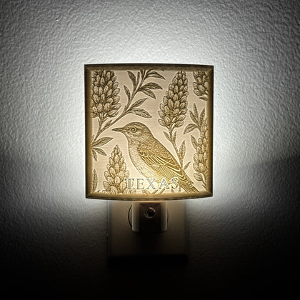 Texas State Bird & Flower Nightlight