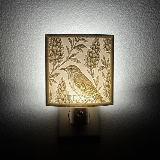 Texas State Bird & Flower Nightlight