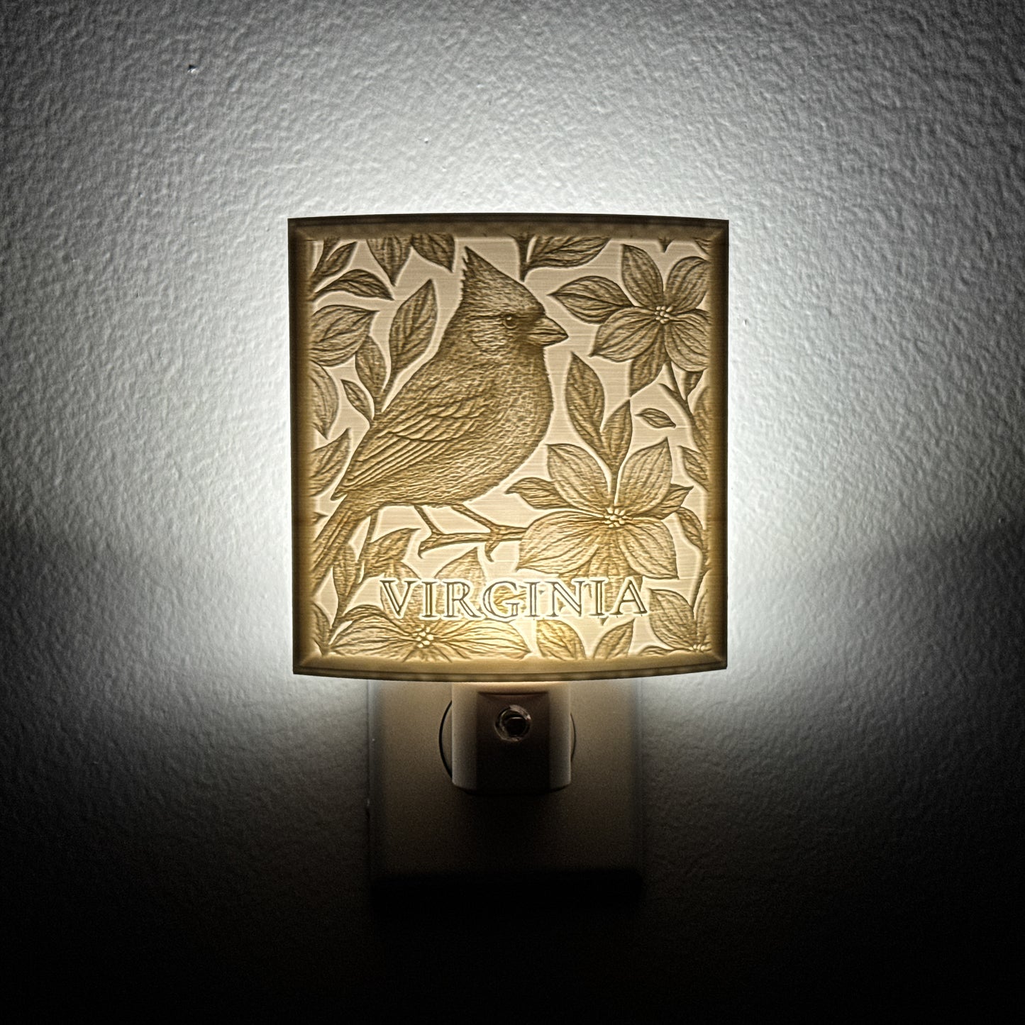 Virginia State Bird & Flower Nightlight