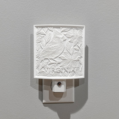 Virginia State Bird & Flower Nightlight