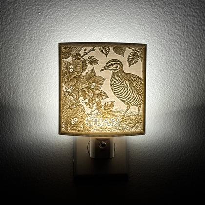 Guam Bird & Flower Nightlight