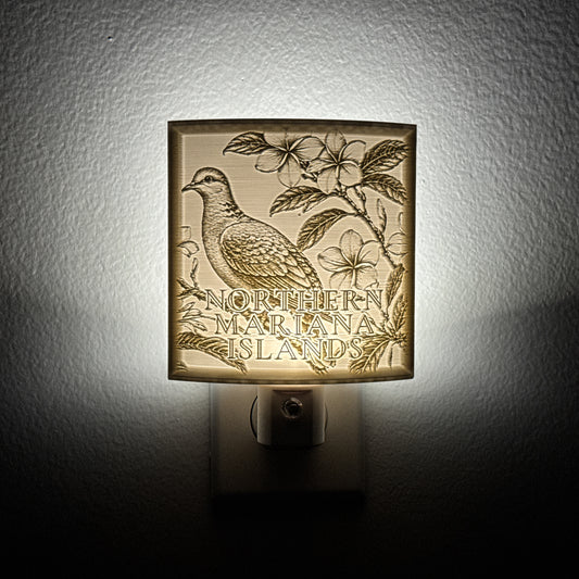 Northern Mariana Islands Bird & Flower Nightlight