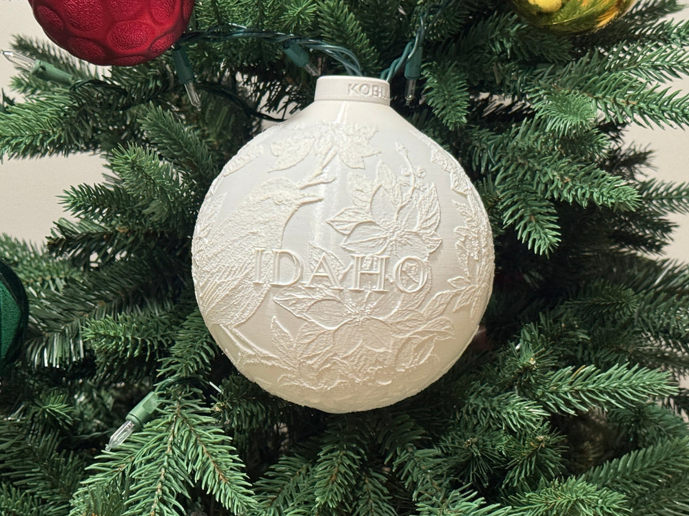 Idaho State Bird & Flower Ornament