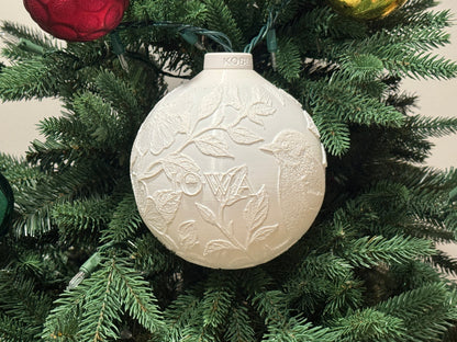 Iowa State Bird & Flower Ornament