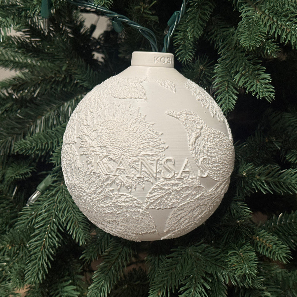 Kansas State Bird & Flower Ornament