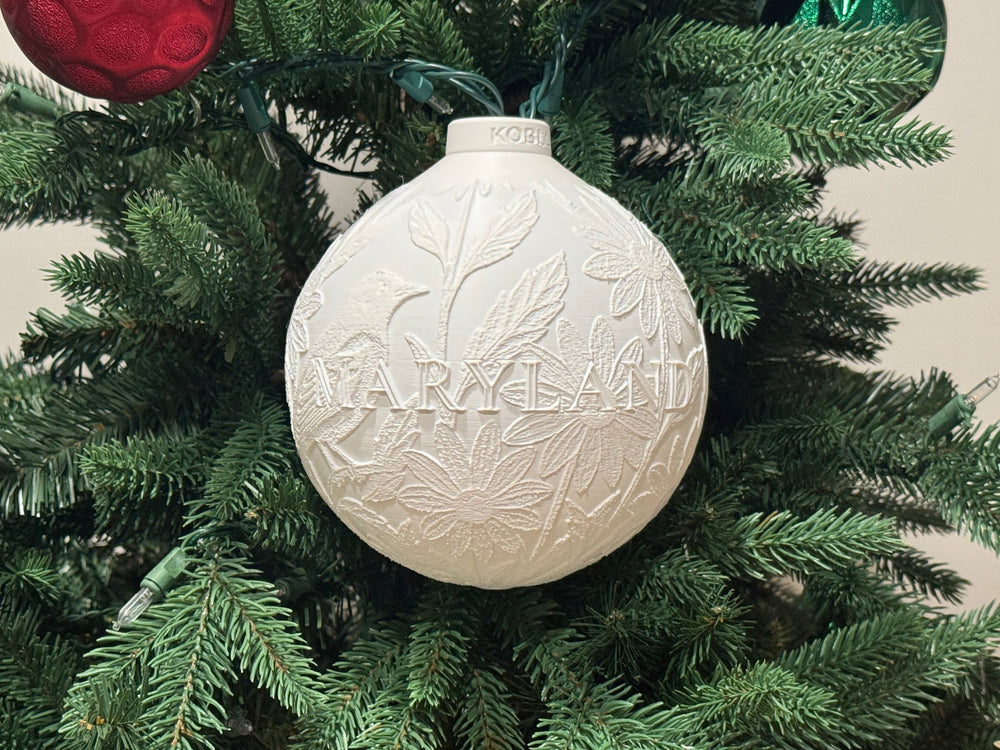 Maryland State Bird & Flower Ornament