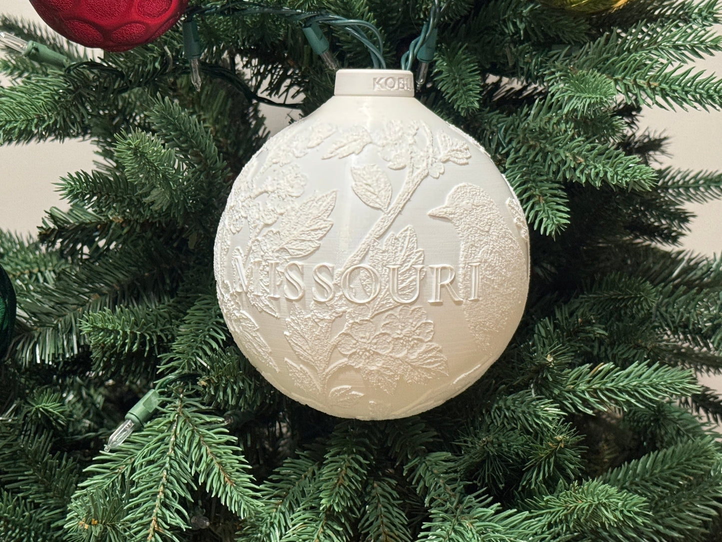 Missouri State Bird & Flower Ornament