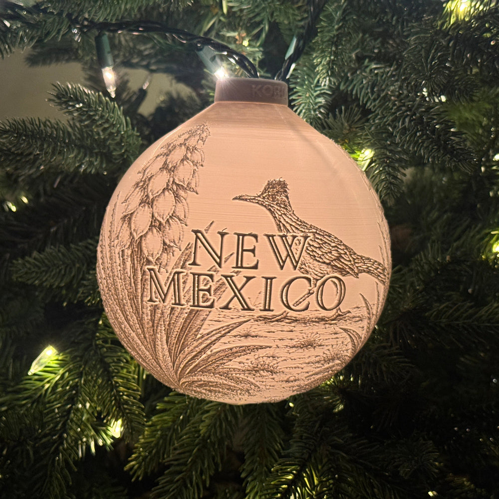 New Mexico State Bird & Flower Ornament