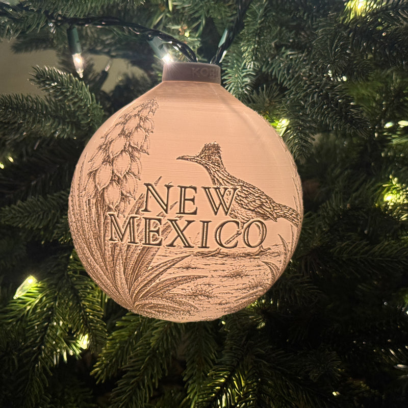 New Mexico State Bird & Flower Ornament