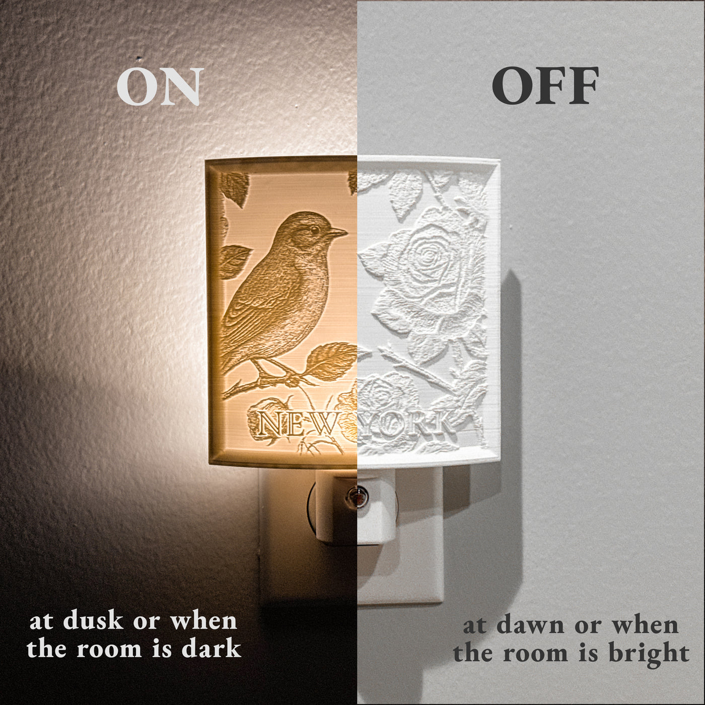 Utah State Bird & Flower Nightlight