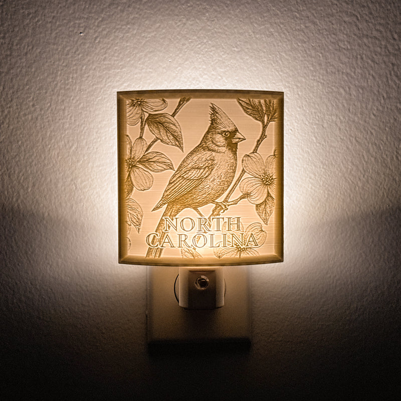 North Carolina State Bird & Flower Nightlight