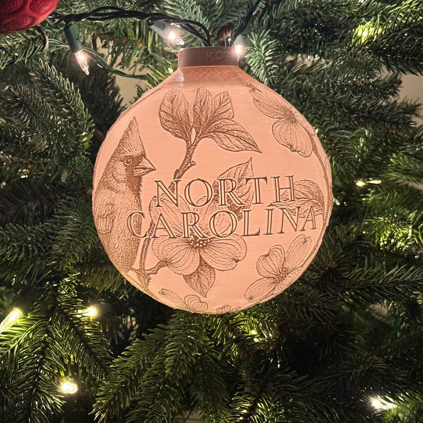 North Carolina - Ornament On