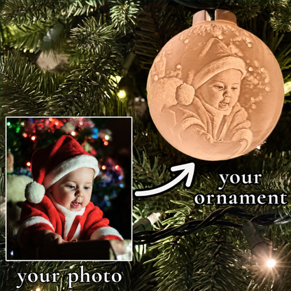 Personalized Photo Ornament