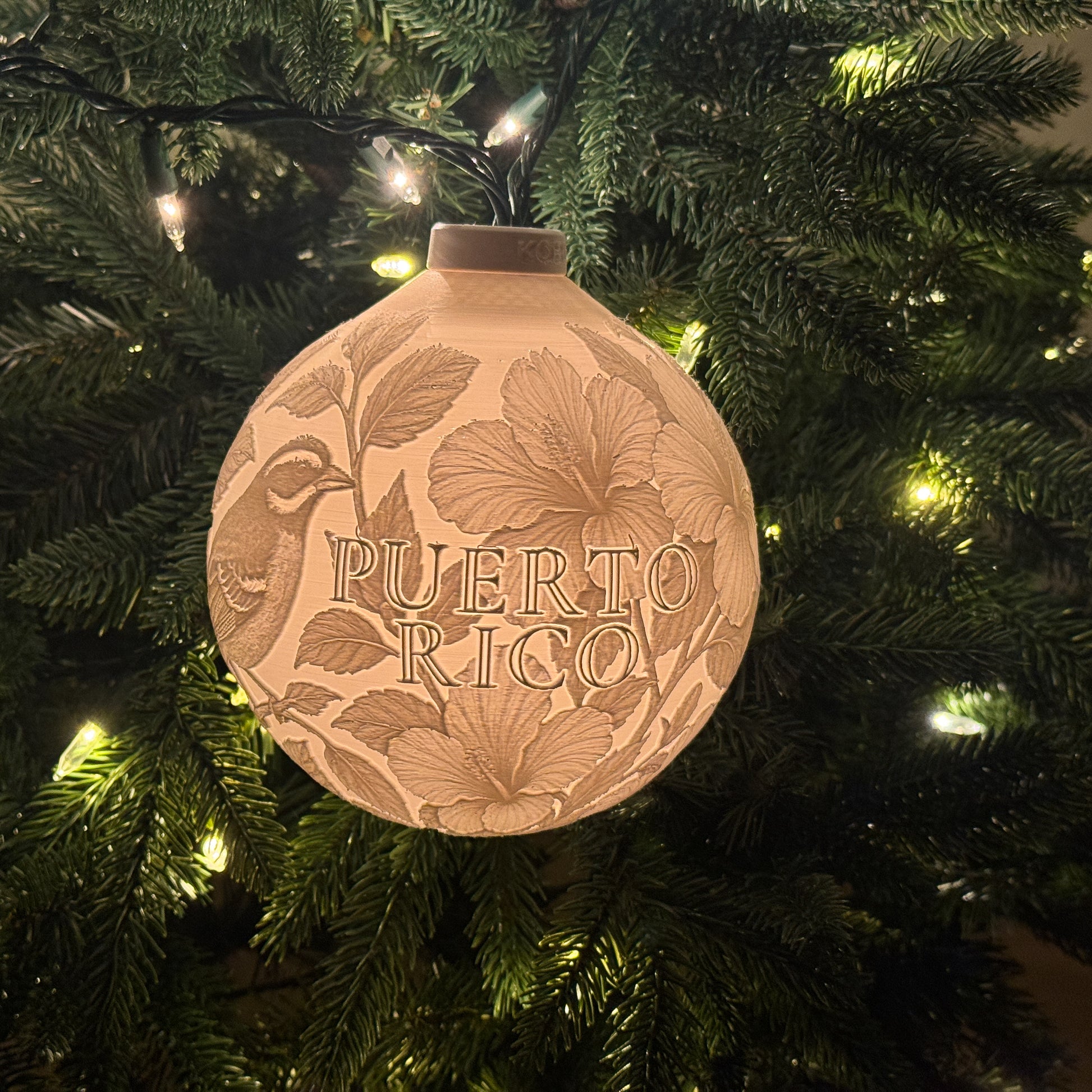 Puerto Rico - Ornament On