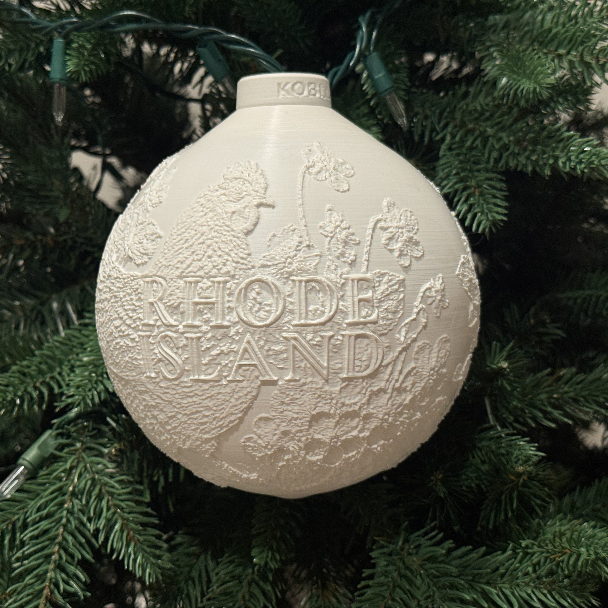 Rhode Island - Ornament Off