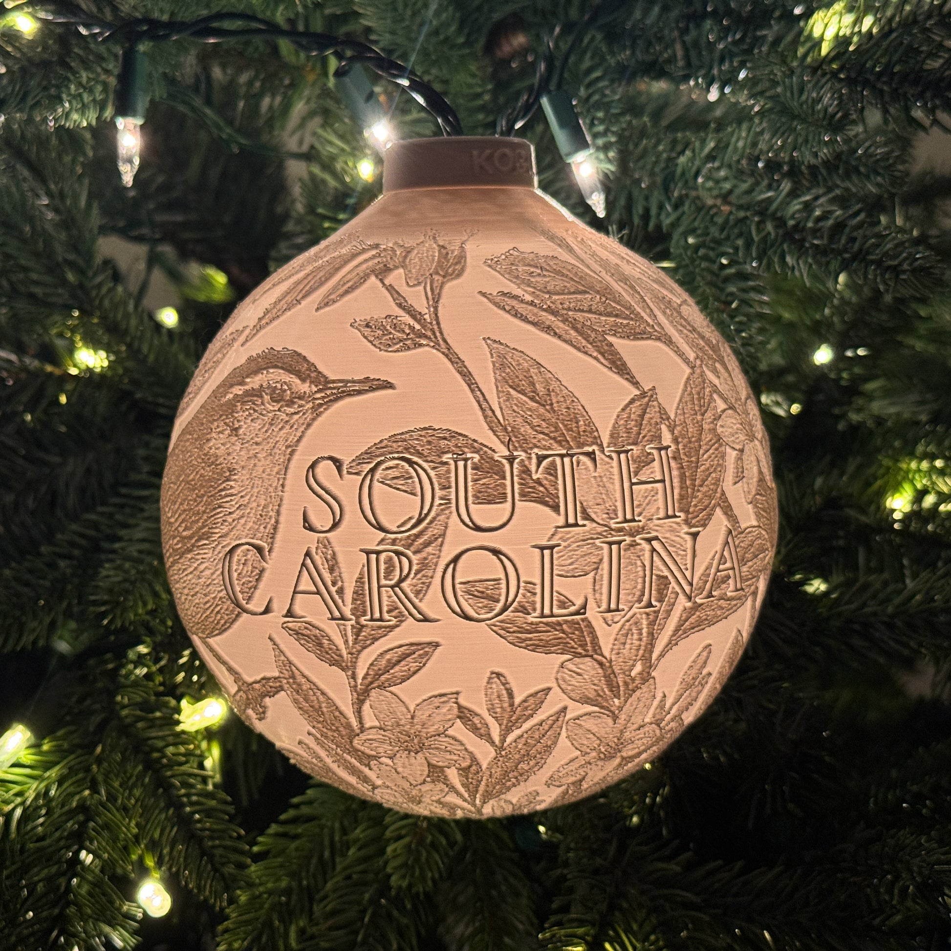 South Carolina - Ornament On