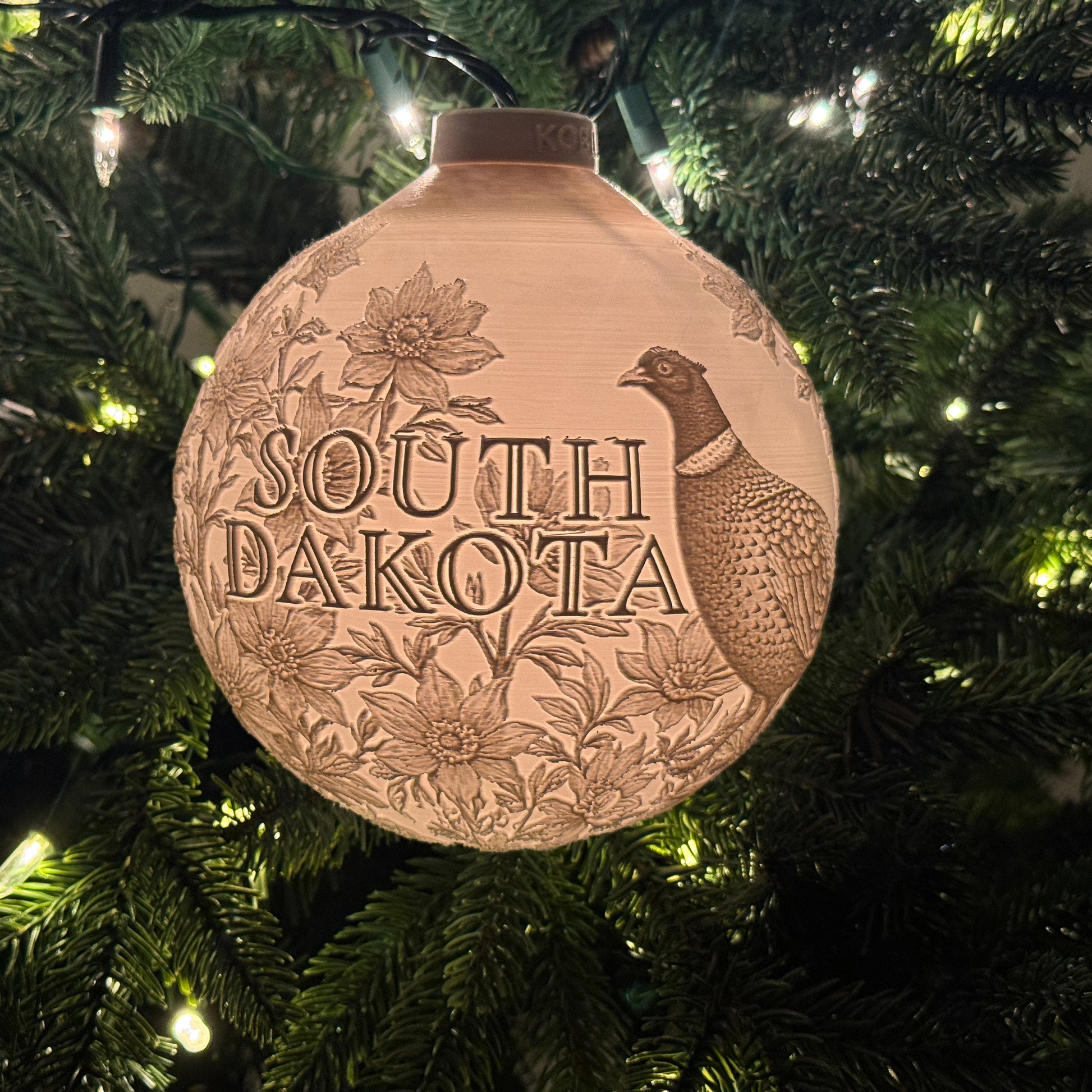 South Dakota - Ornament On