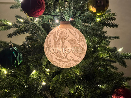 Tennessee State Bird & Flower Ornament