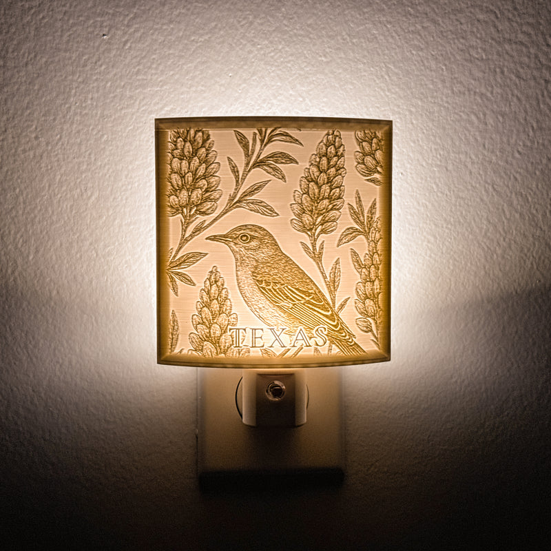 Texas State Bird & Flower Nightlight