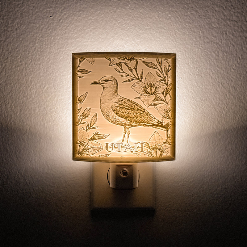 Utah State Bird & Flower Nightlight