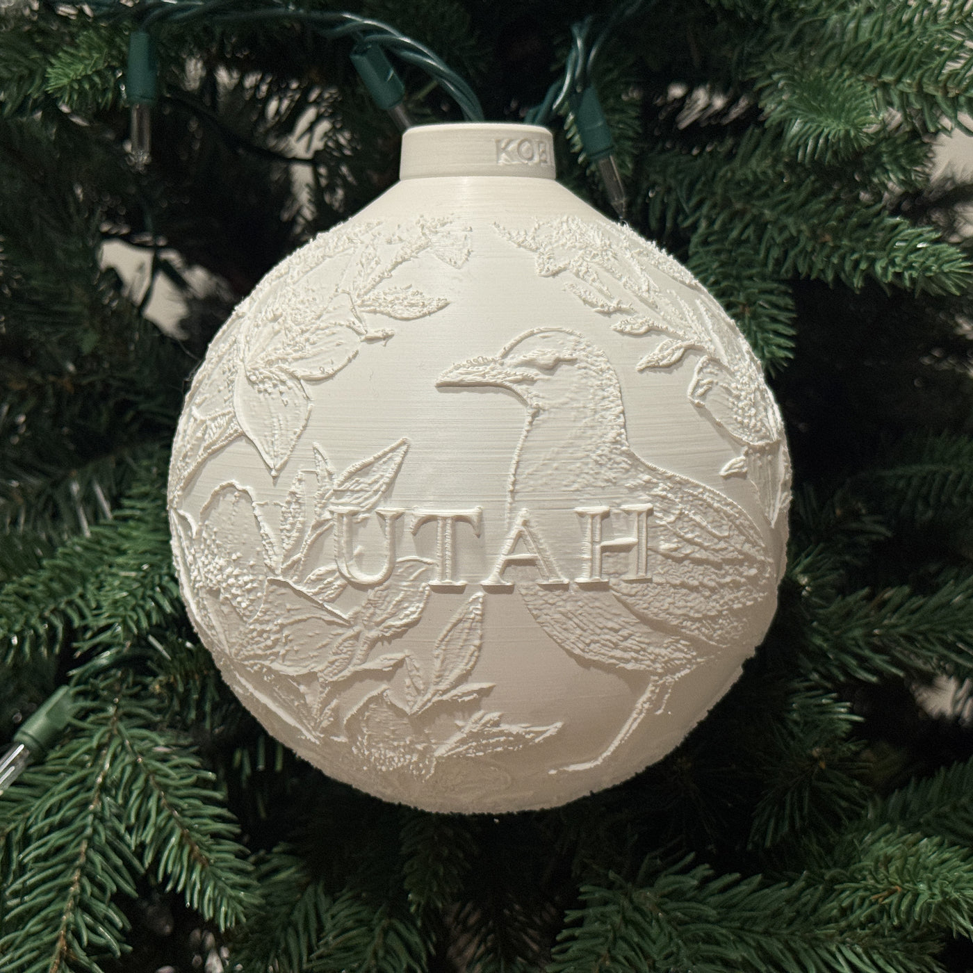Utah State Bird & Flower Ornament