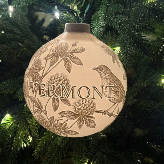 Vermont - Ornament On