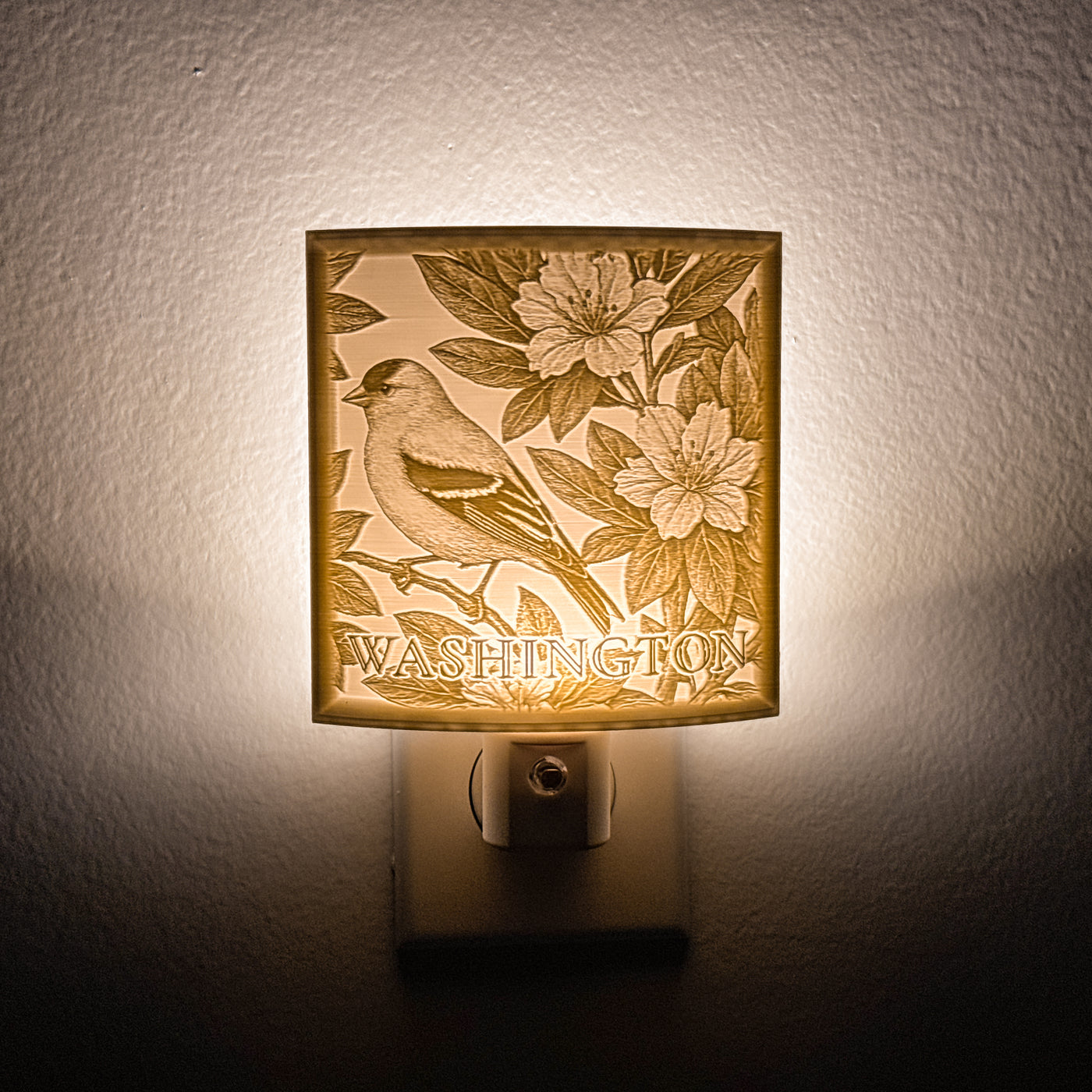 Washington State Bird & Flower Nightlight