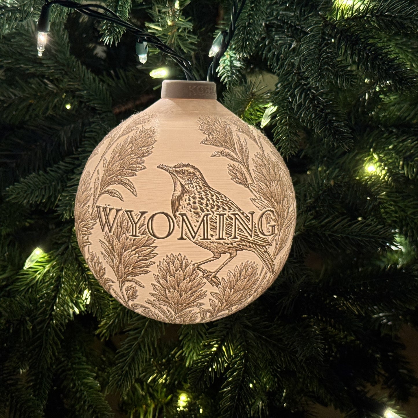 Wyoming - Ornament On
