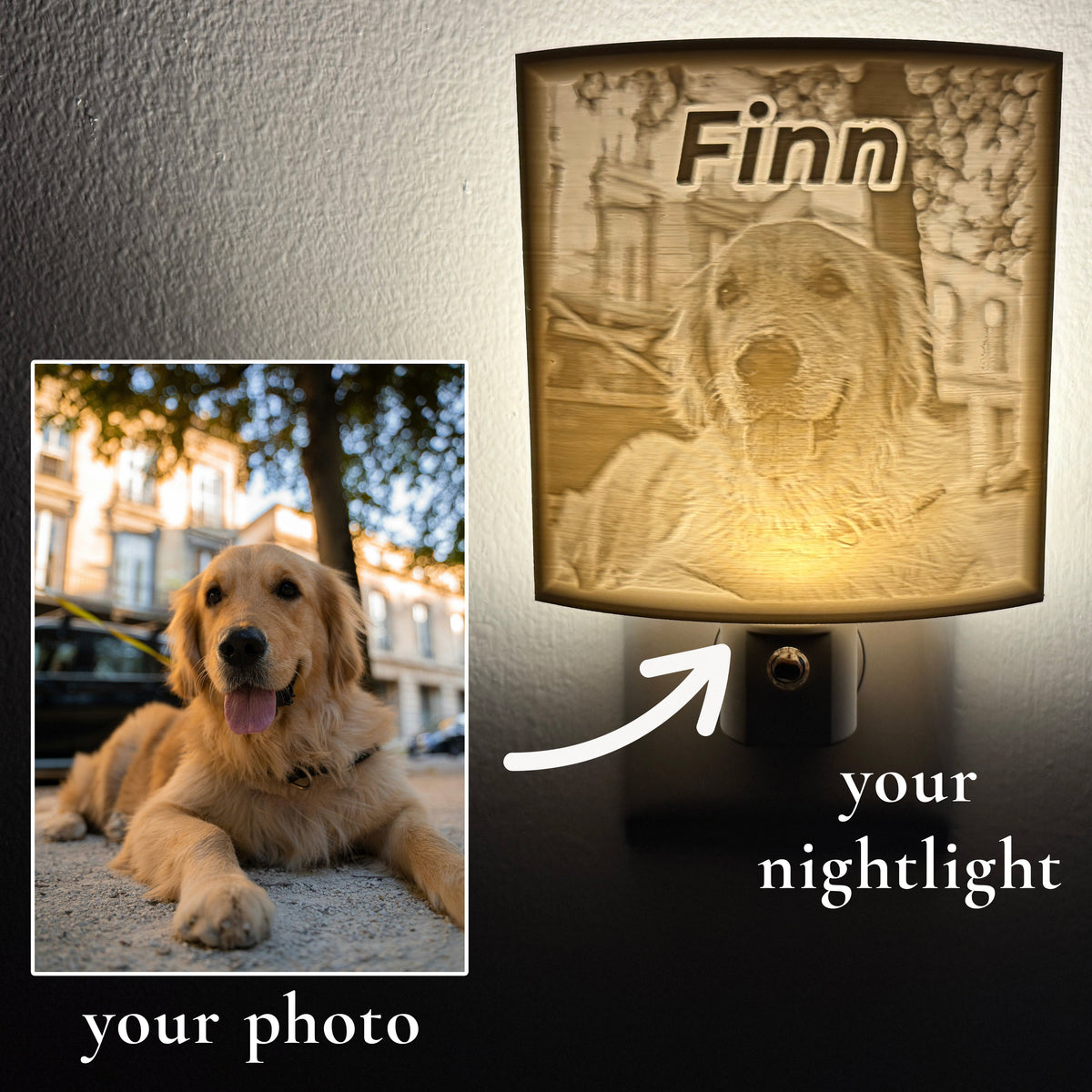 Personalized Photo Nightlight