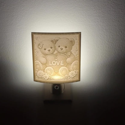 Teddy Bear Love Nightlight